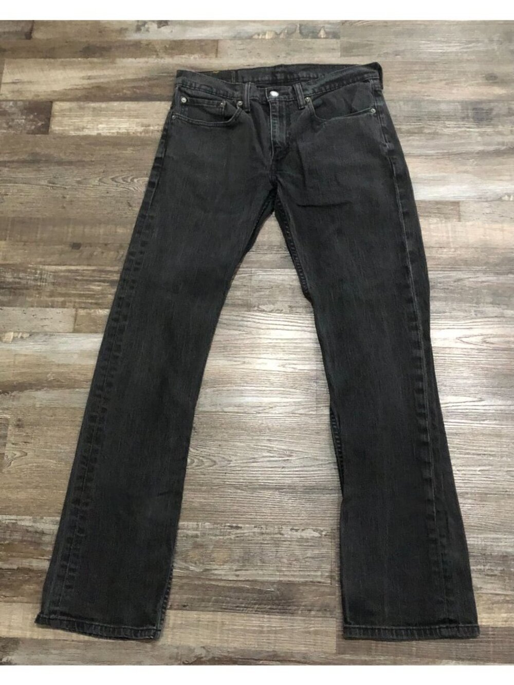 Levi's 559 Relaxed Straight Fit Mens 32x34 Black Jeans